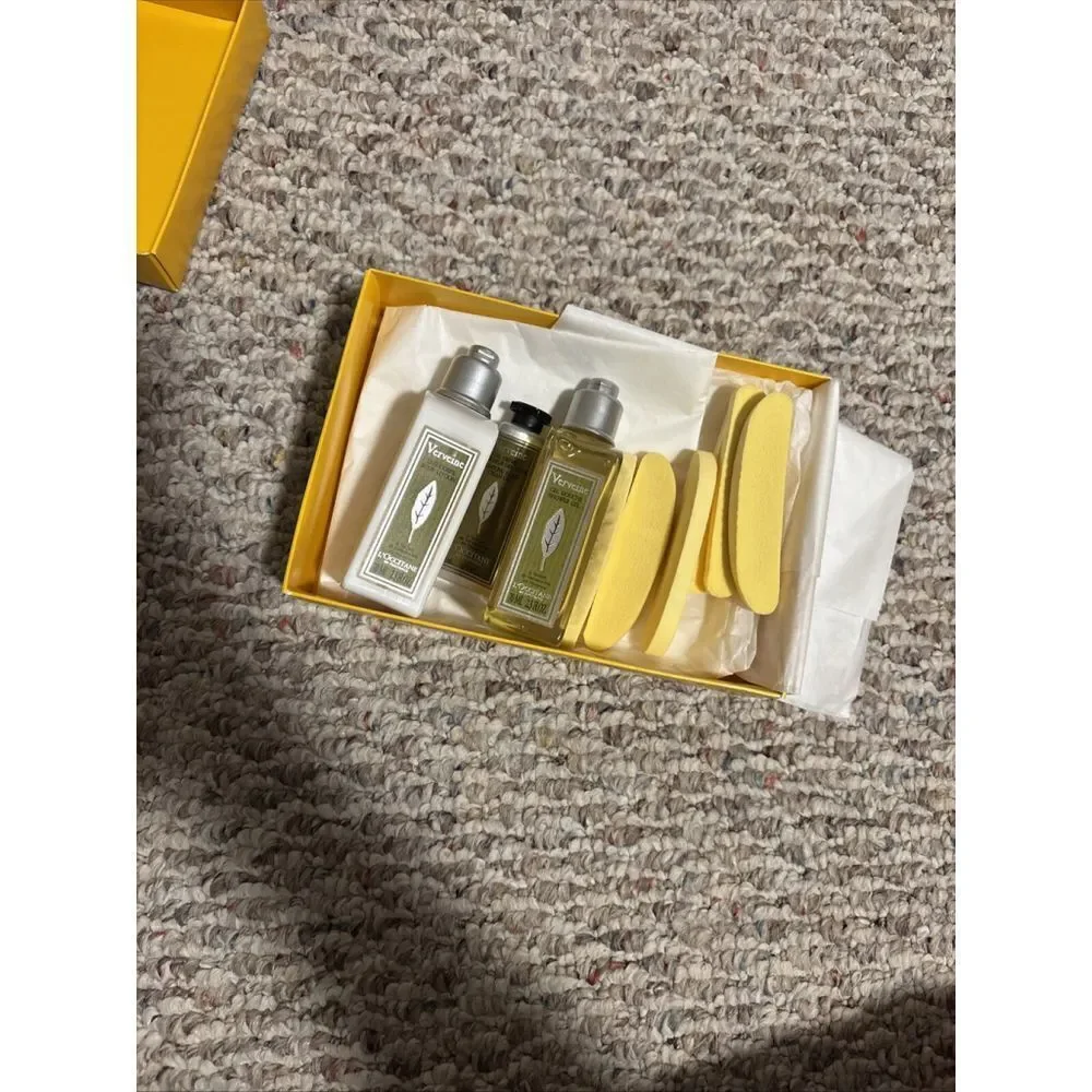 NEW L’Occitane en Provence Verveine Verbena Gift Set Shower Gel , Lotion, Hand